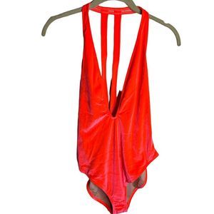 Only tried on! Urban outfitters velvet one piece swimsuit